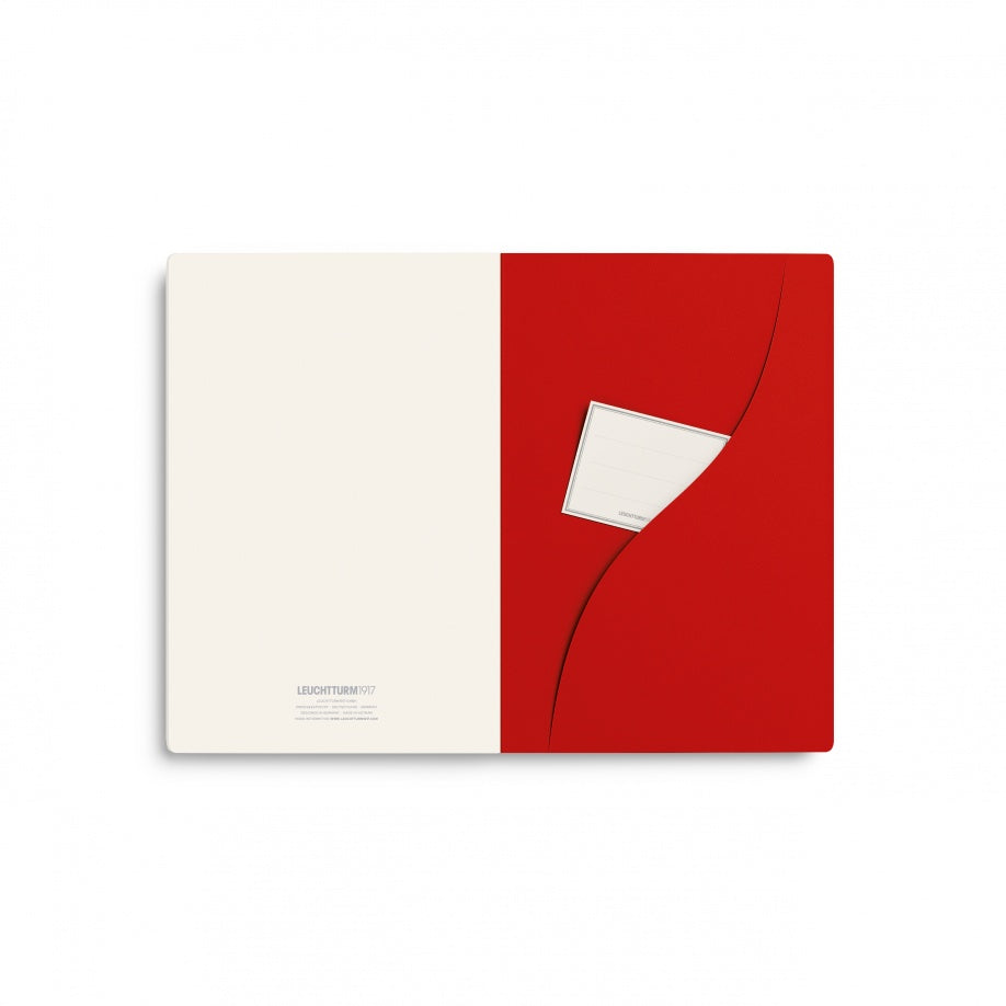 Leuchtturm1917 Jottbook A5 (80 Pages) 3-Piece Set Plain - Cherry