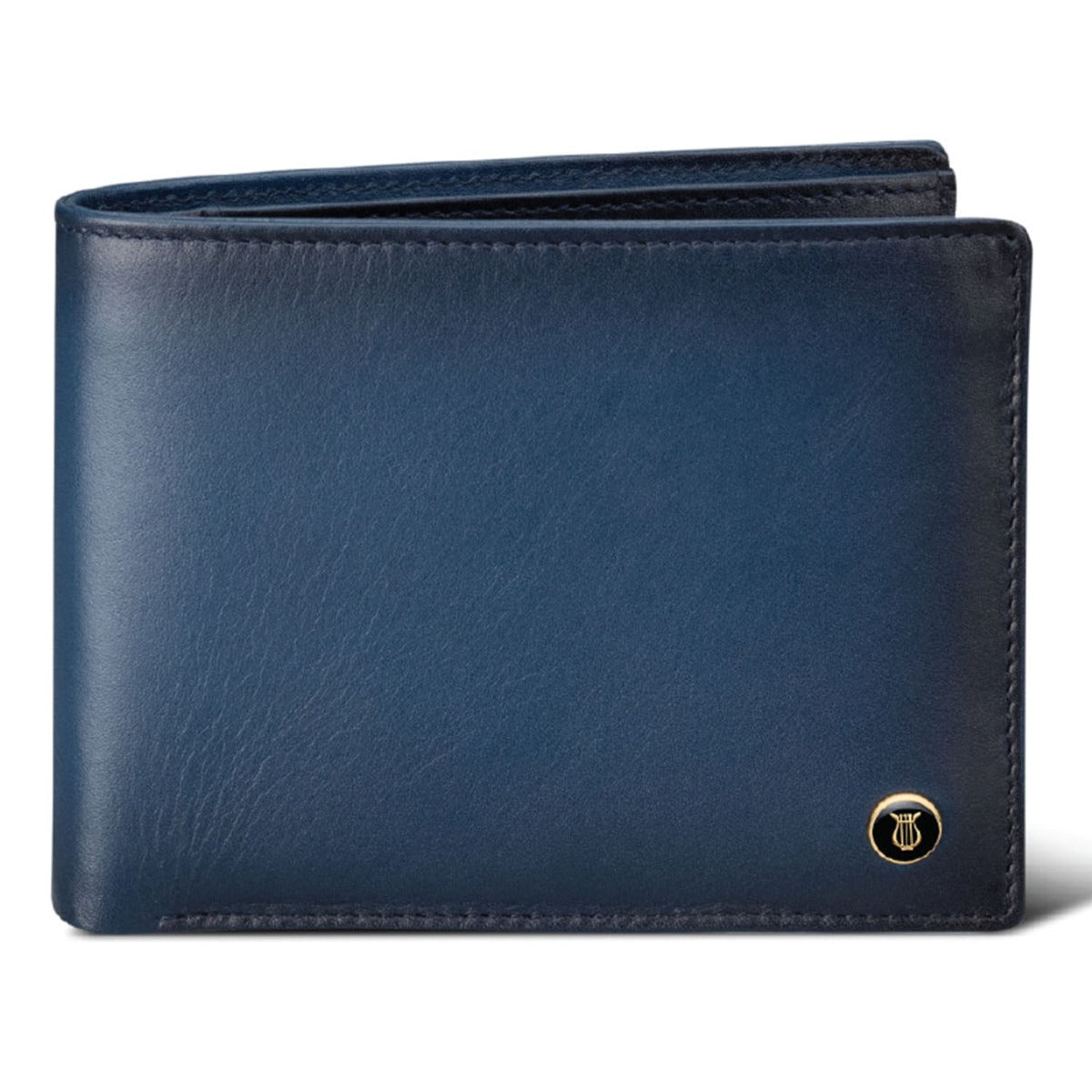Lapis Bard Contemporary Blue Gold Ball Pen with Ducorium Blue Wallet