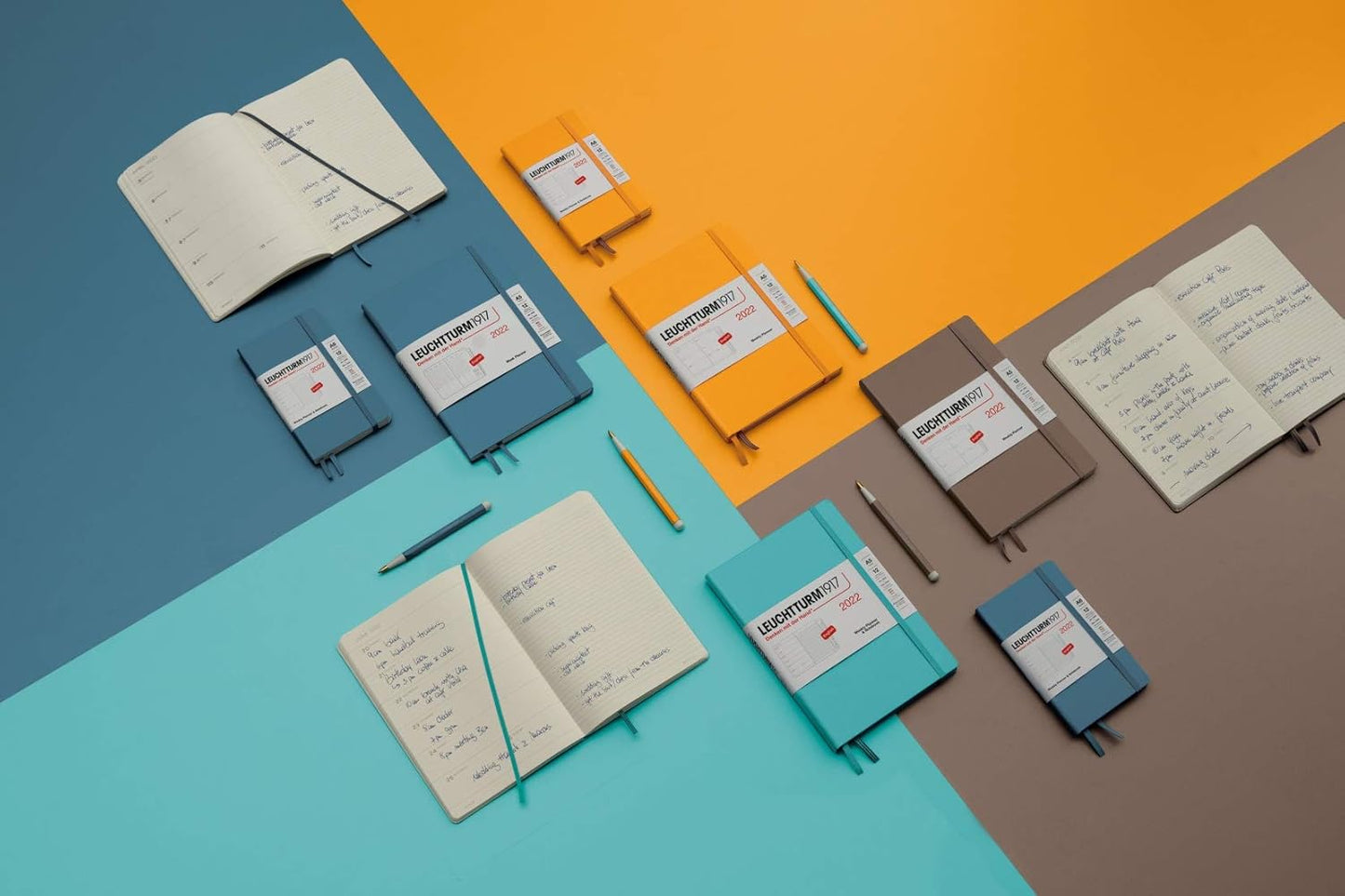 LEUCHTTURM1917 RULED NOTEBOOK-A5(251) - RISING SUN