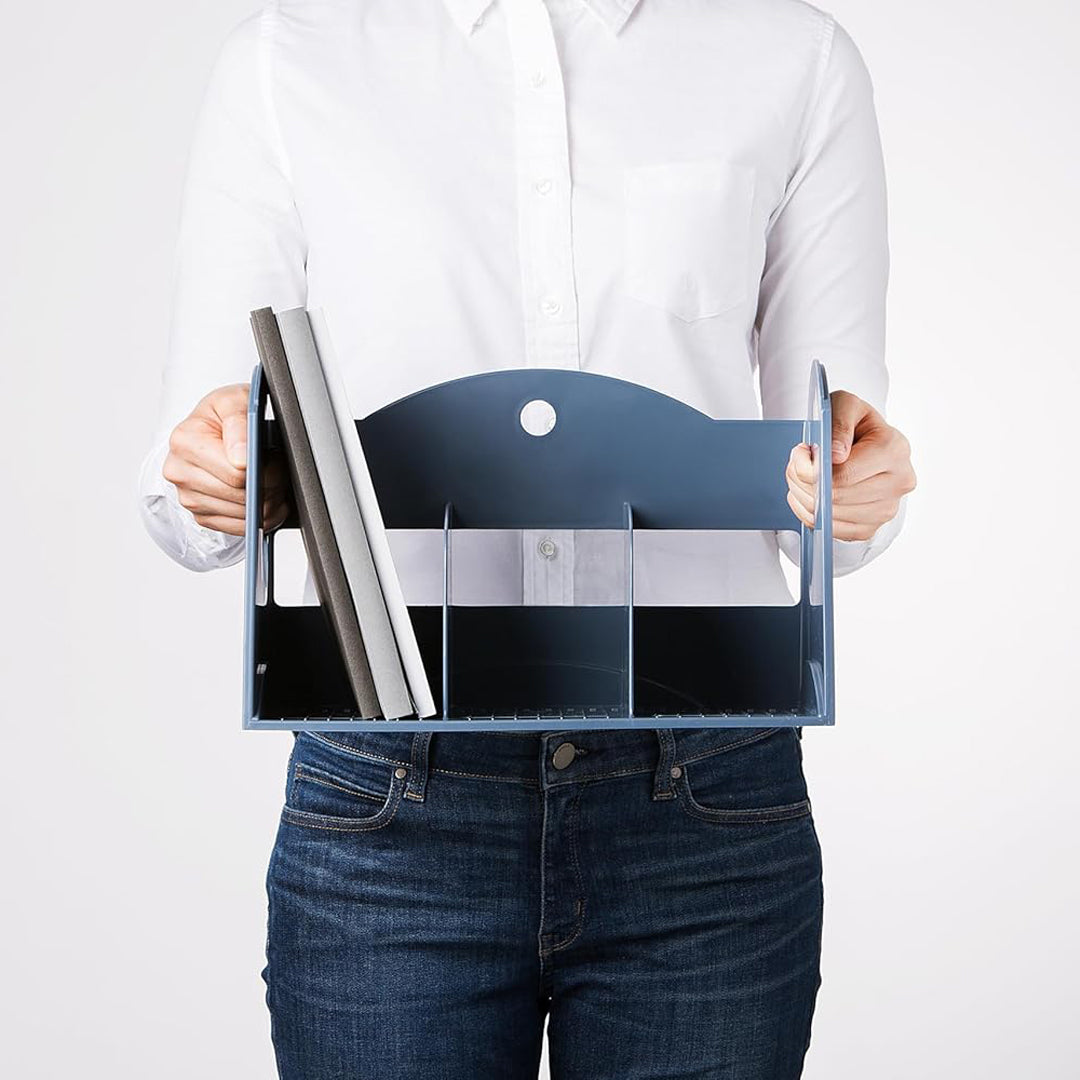 Litem Multi Book Shelf 3 Tiers - Navy