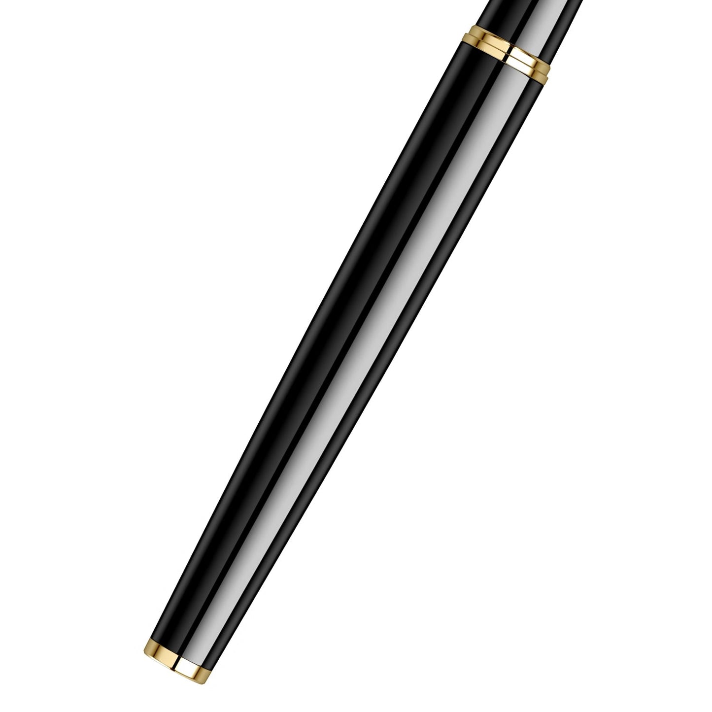 Scrikss Honour 38 Medium nib Fountain Pen - Glossy Black GT