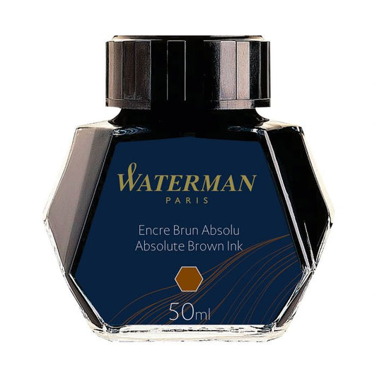 Waterman Ink Absolute Brown - 50ml