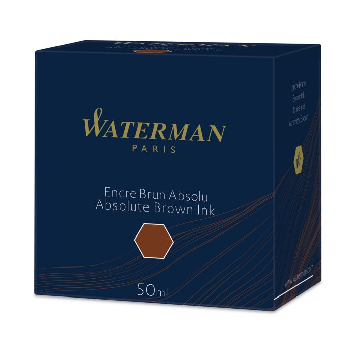 Waterman Ink Absolute Brown - 50ml