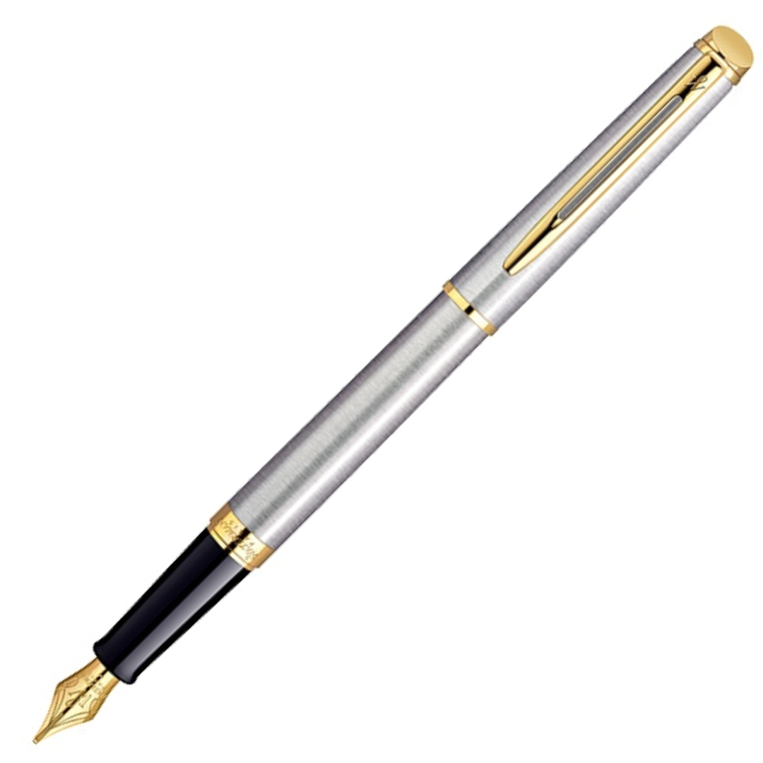 Waterman Hemisphere Stainless Steel GT Fountain Pen