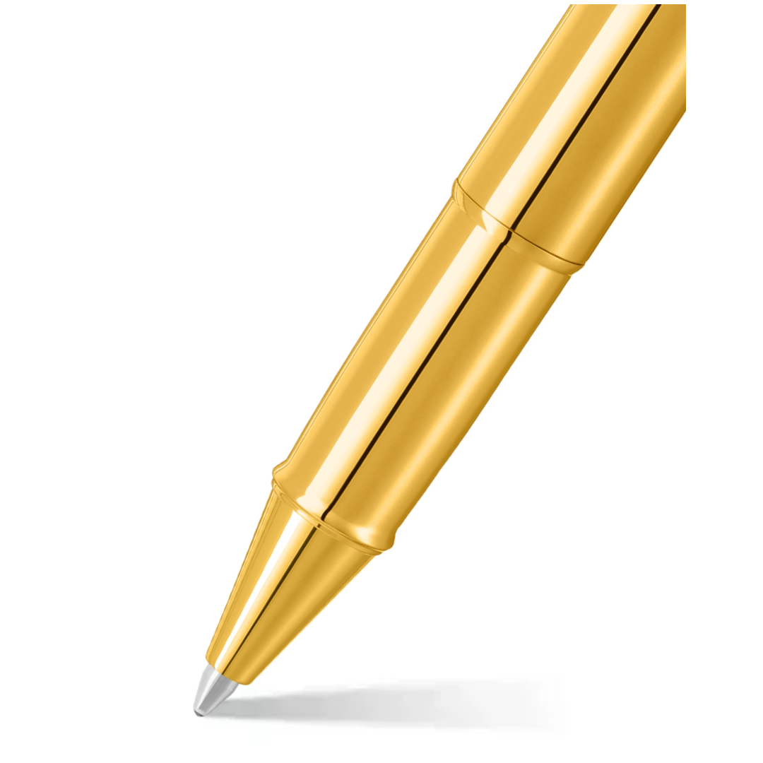 Sheaffer 100 Glossy PVD Gold Roller Pen