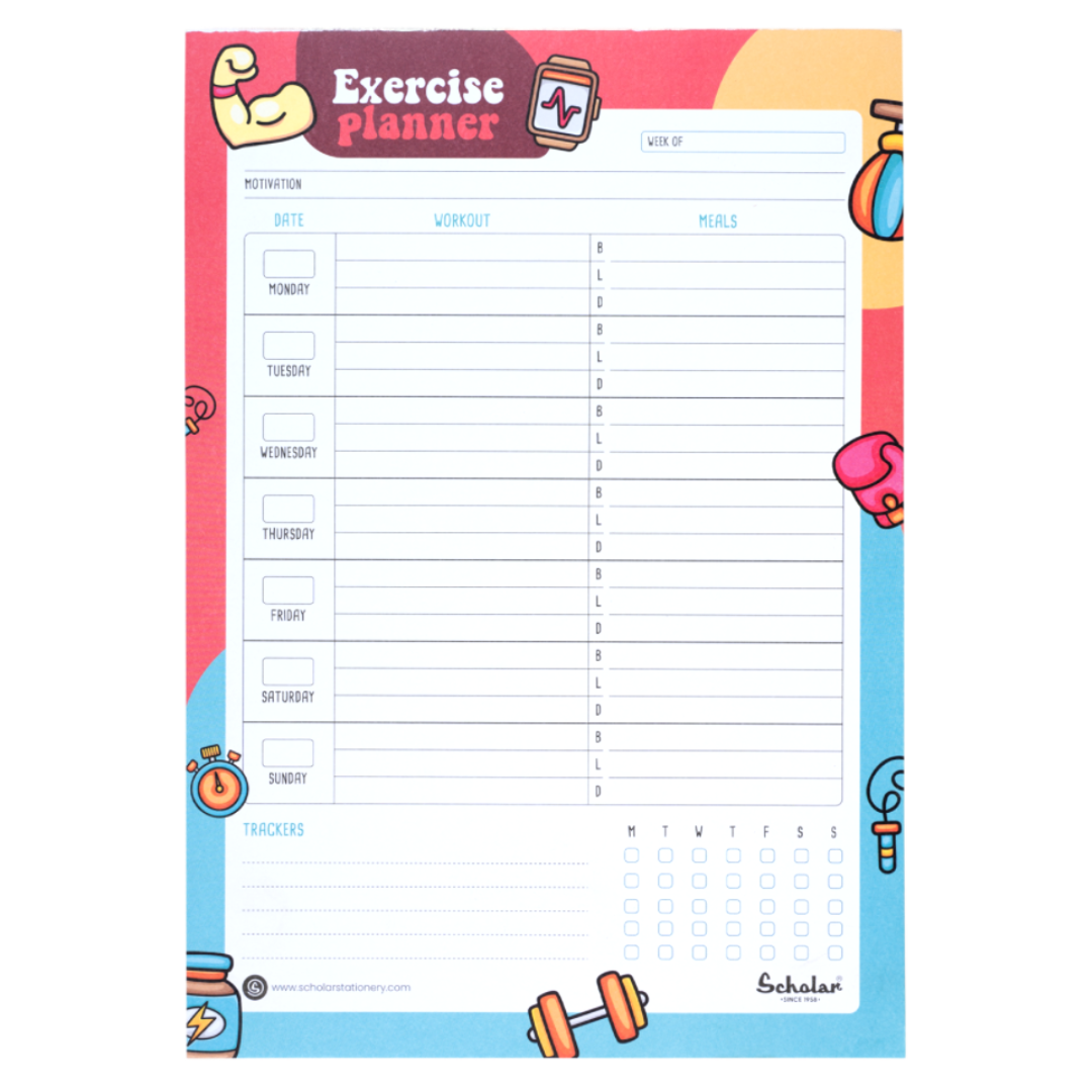 Scholar Exercise Planner