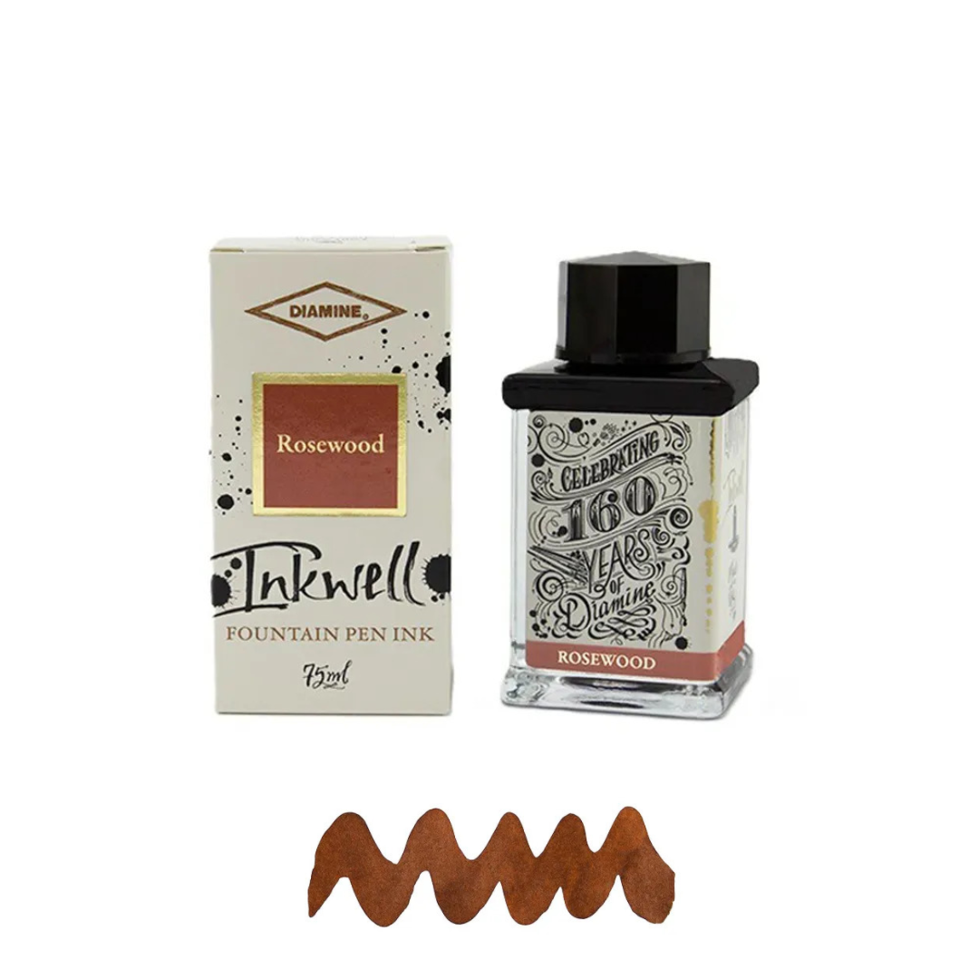 Diamine 160th Anniversary Ink Rosewood (75ml)