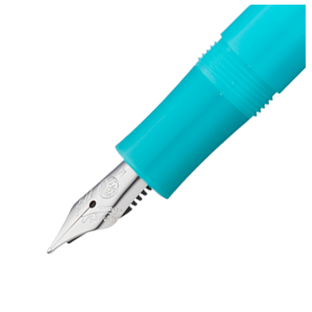 Kaweco Frosted Sport Light Blueberry Fountain Pen (With Clip)