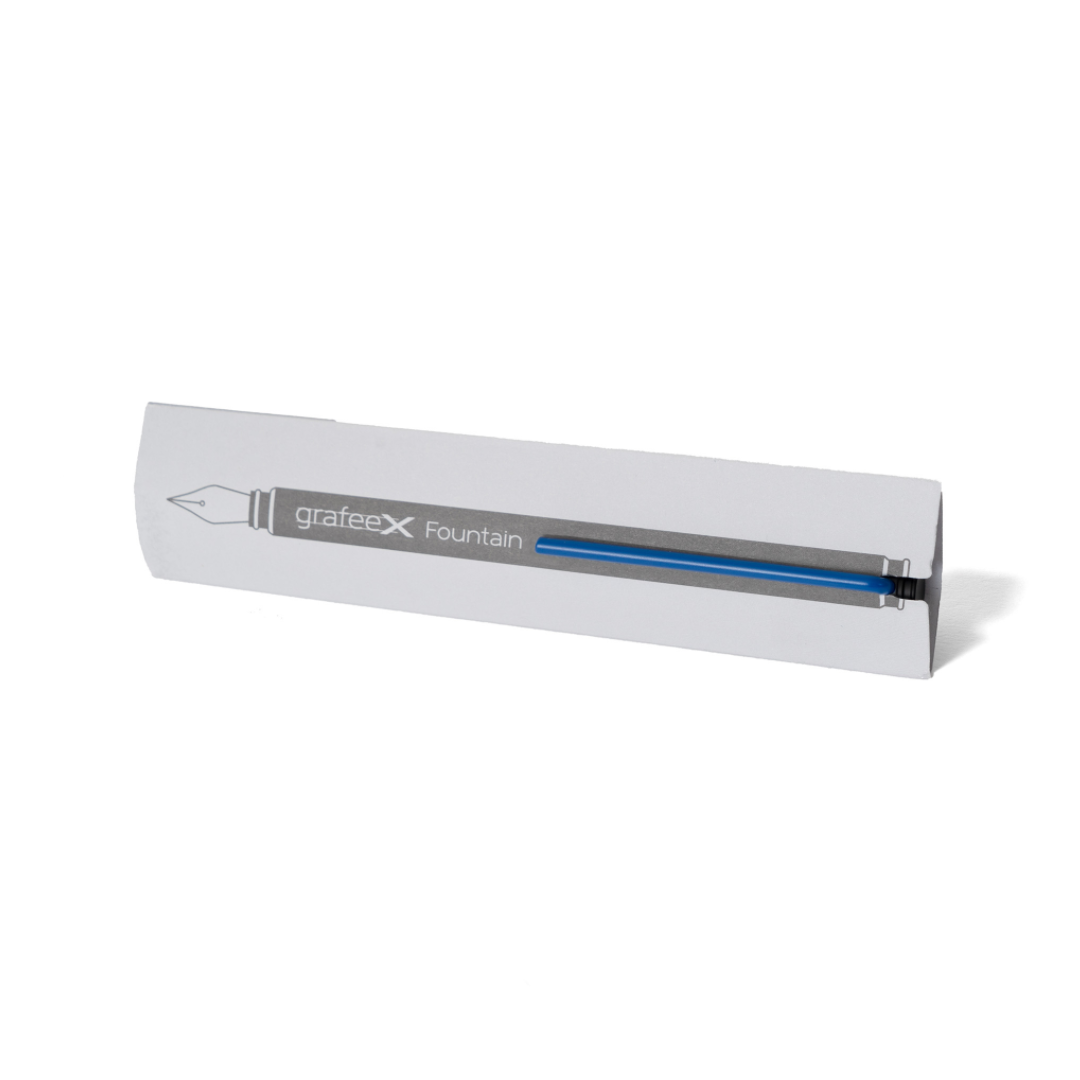 Pininfarina Grafeex Fountain Pen Blue Clip