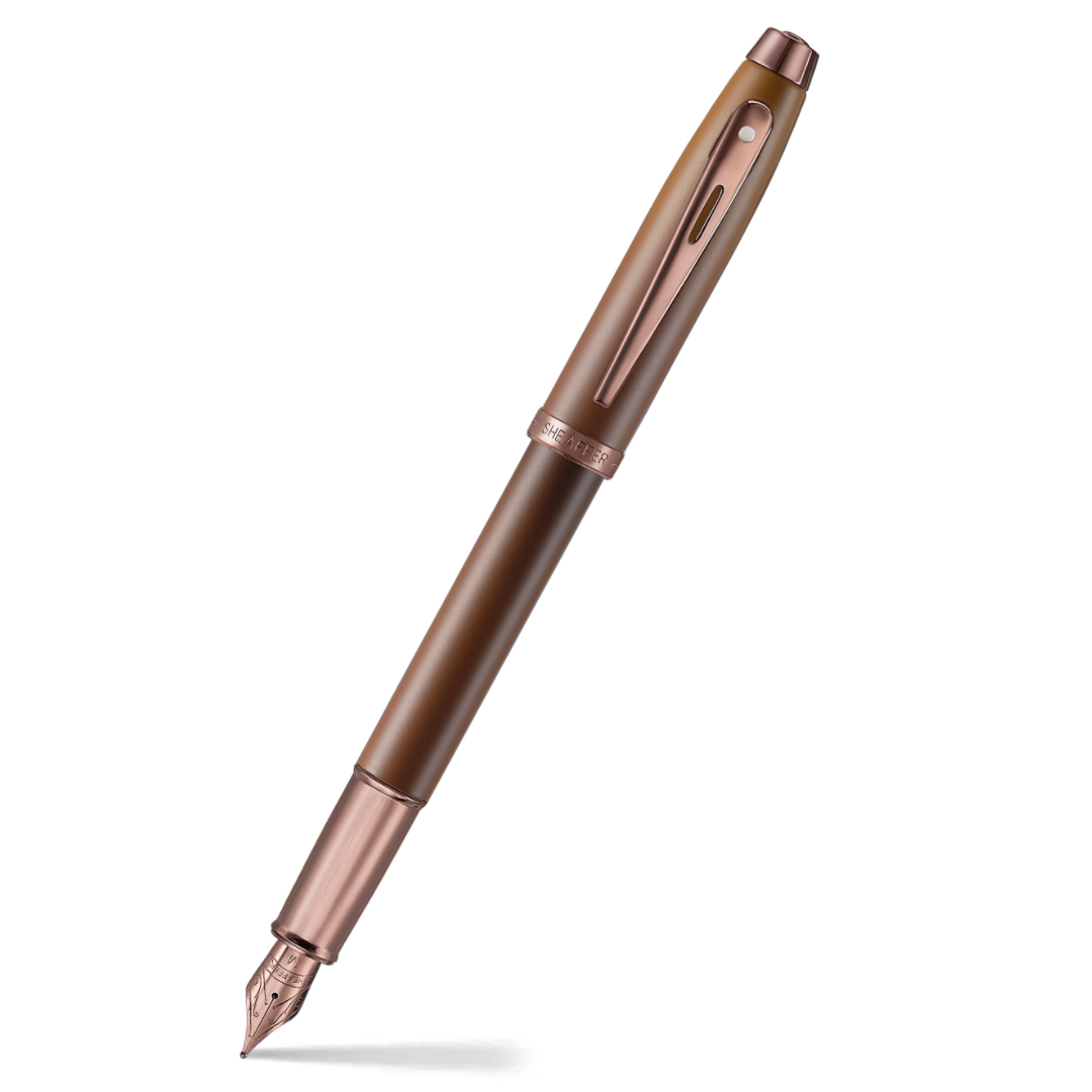 Sheaffer 100 Coffee Edition Fountain Pen with Coffee Scented Ink
