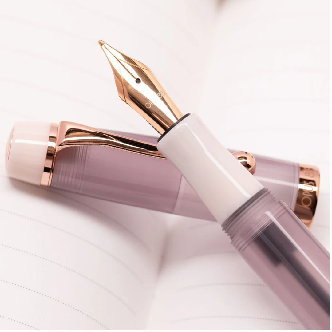 Opus 88 Harmony Mocha Mousse Rose Gold Fountain Pen