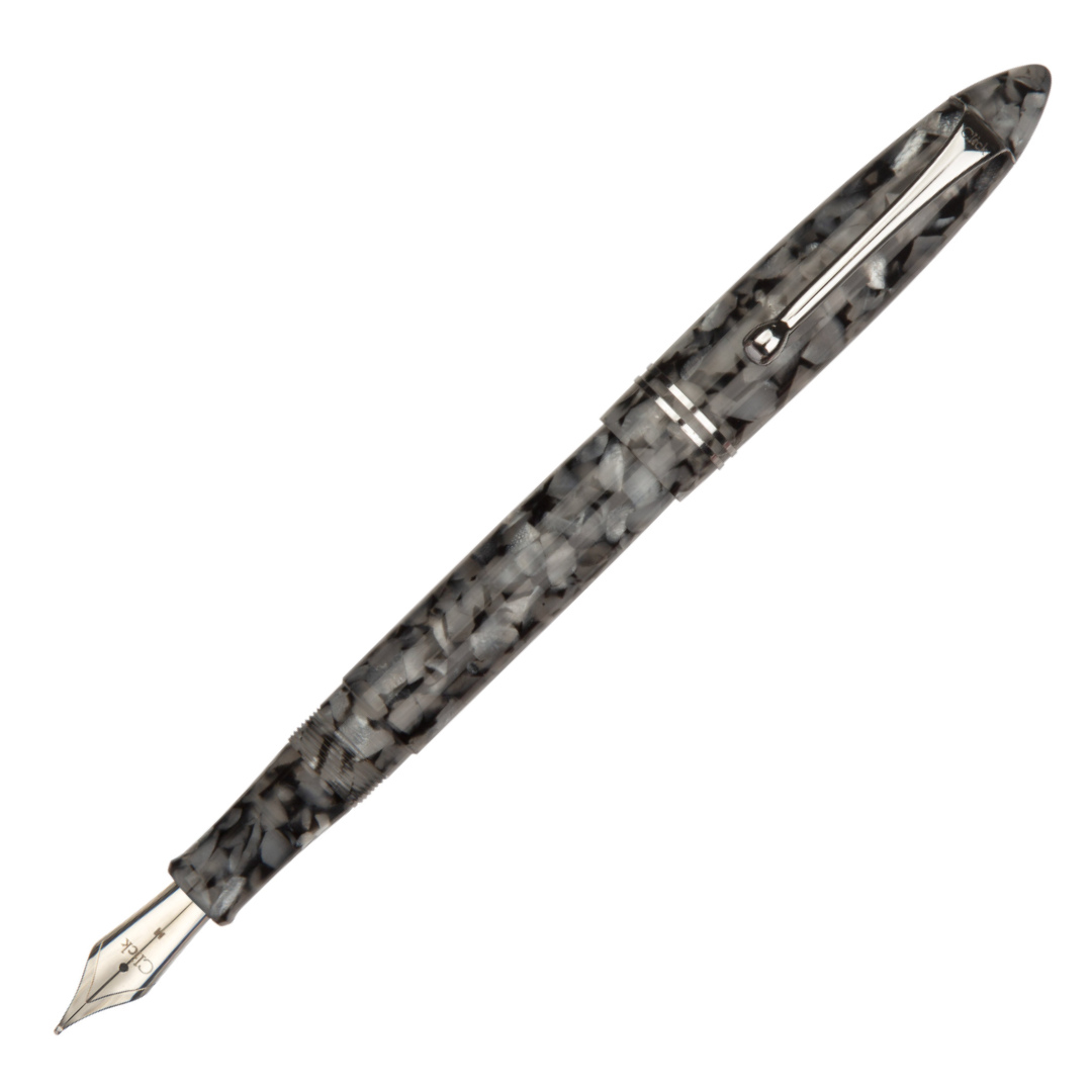 Click Yen Fountain Pen Antique Silver