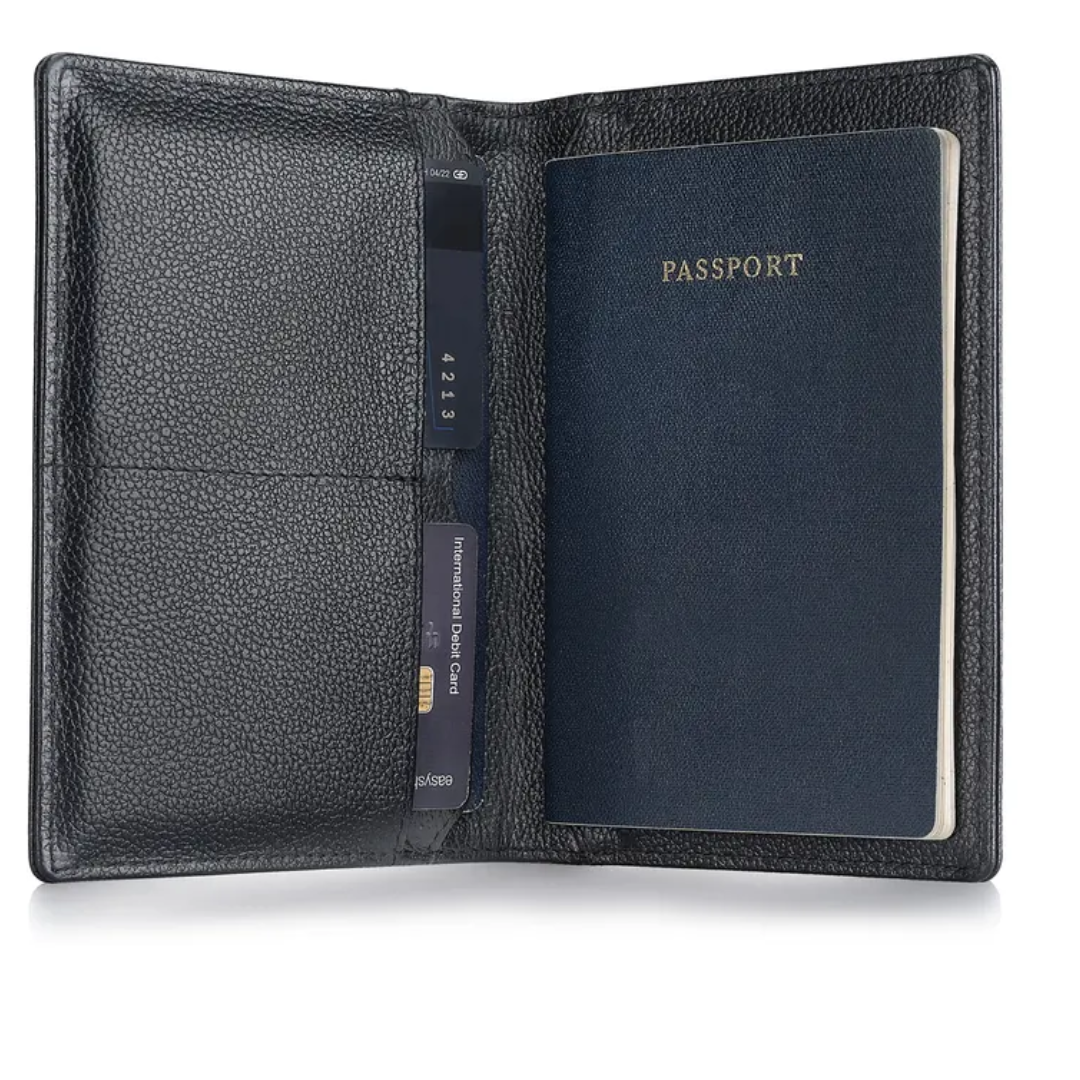 Sheaffer Gift Set Sentinel Ballpoint Pen with Leather Passport Holder