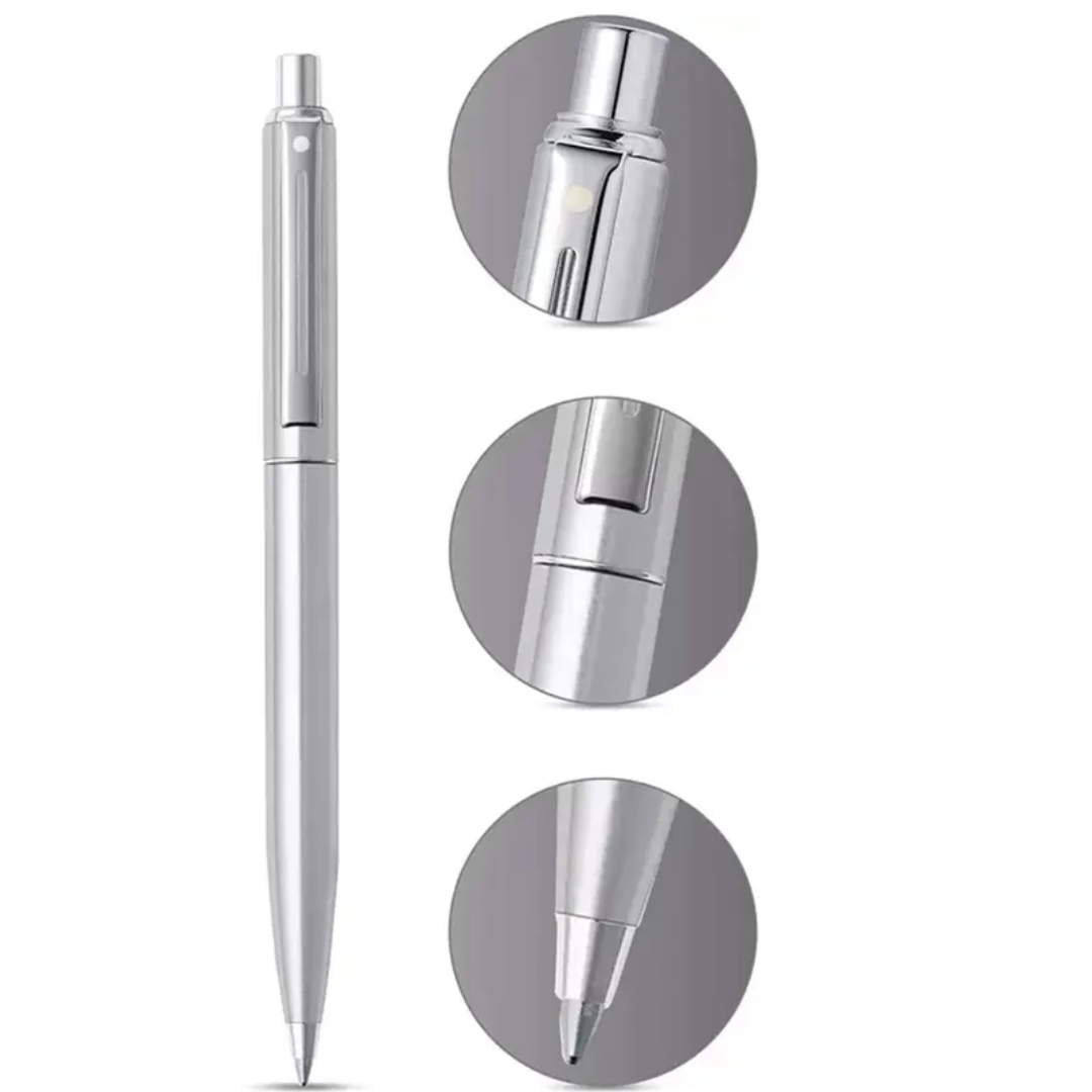 Sheaffer Gift Set Sentinel Ballpoint Pen with Leather Passport Holder
