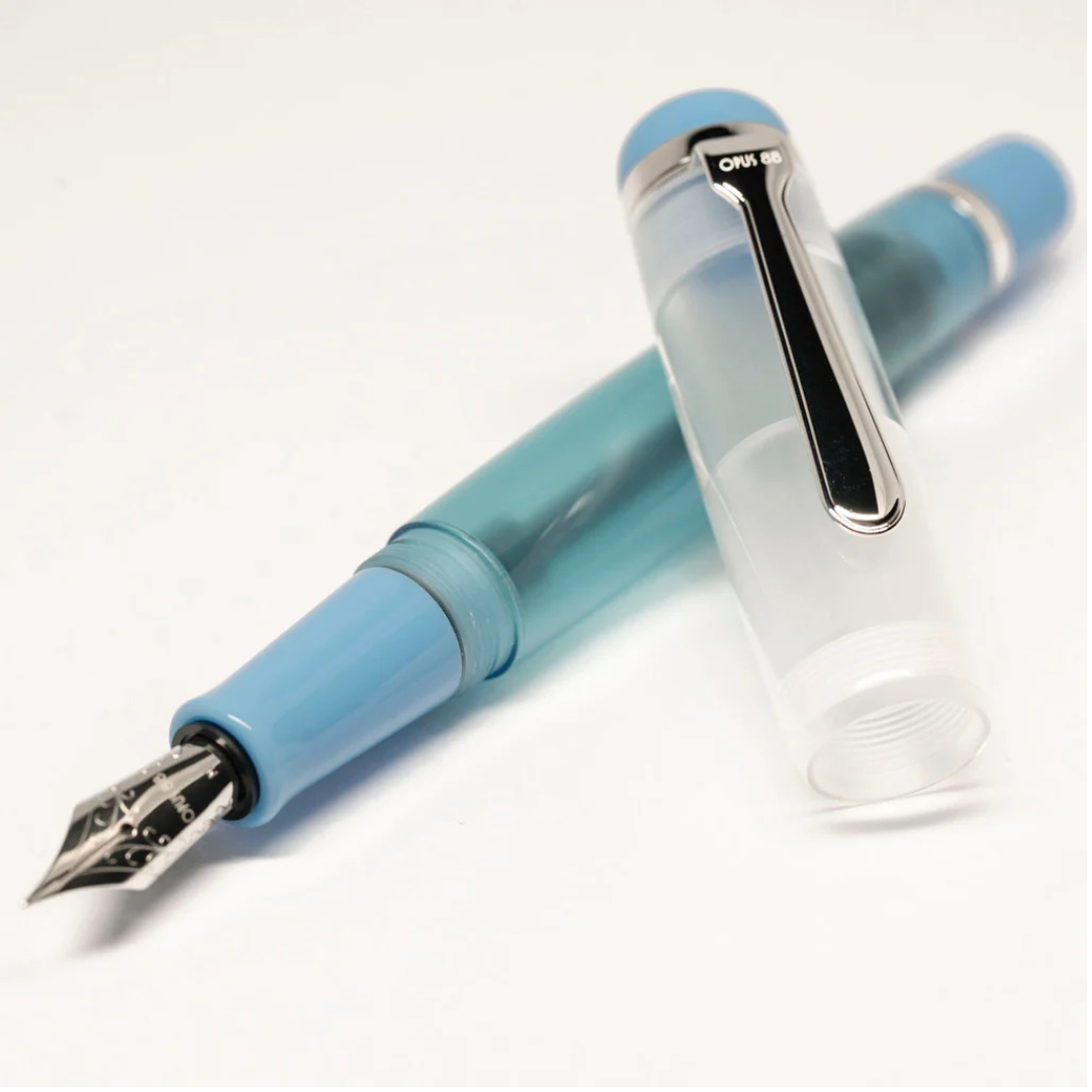 Opus 88 Omar Blue Fountain Pen