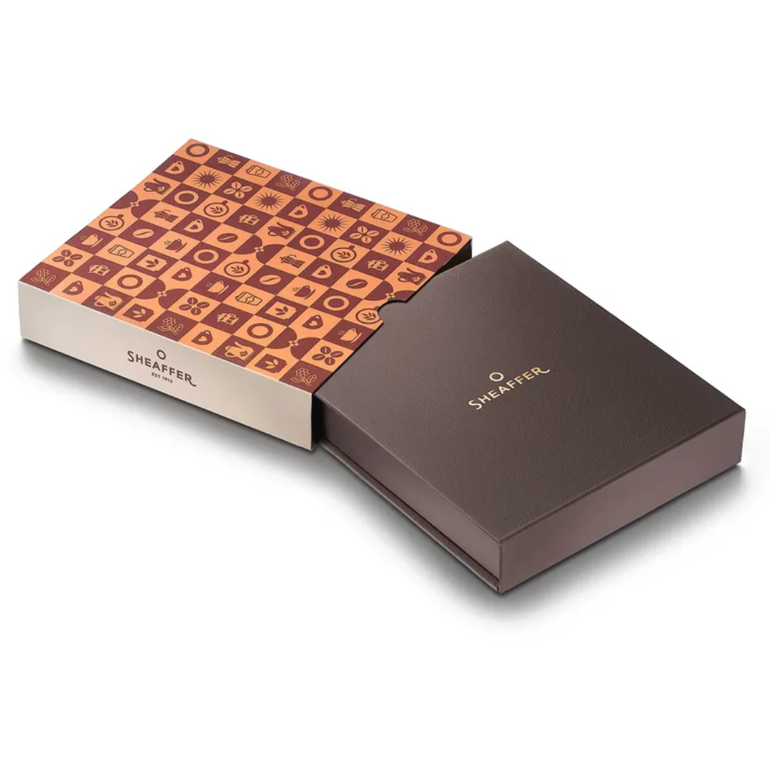 Sheaffer Coffee Edition Ballpoint Pen with & Small Notebook