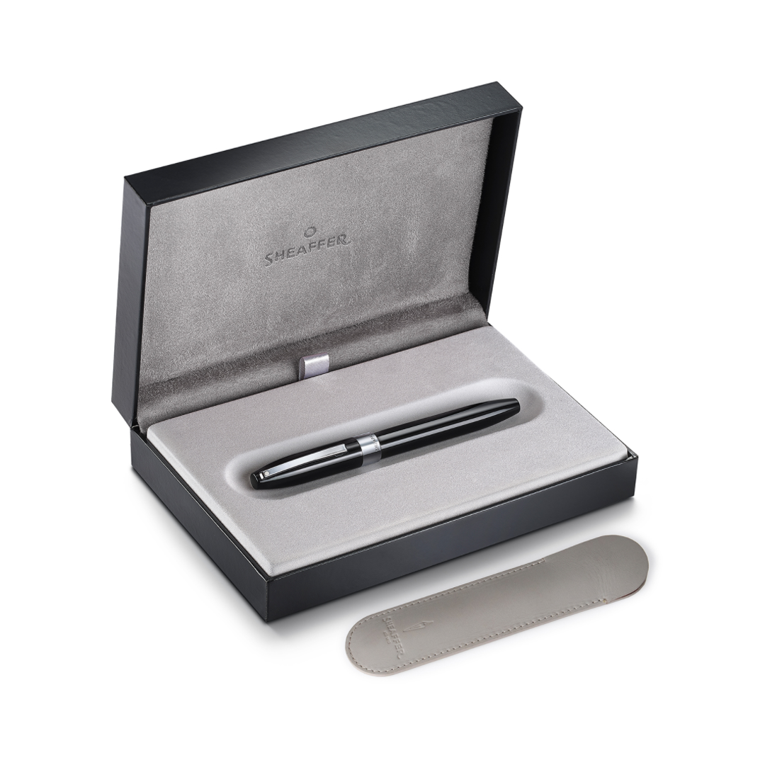 Sheaffer Legacy Inlaid Nib Fountain Pen - Glossy Black