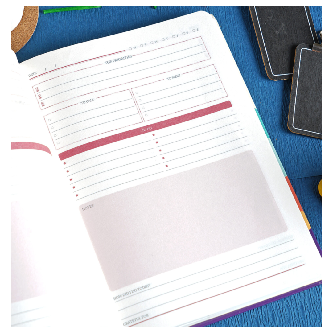 Scholar Daily Planner - Type 03