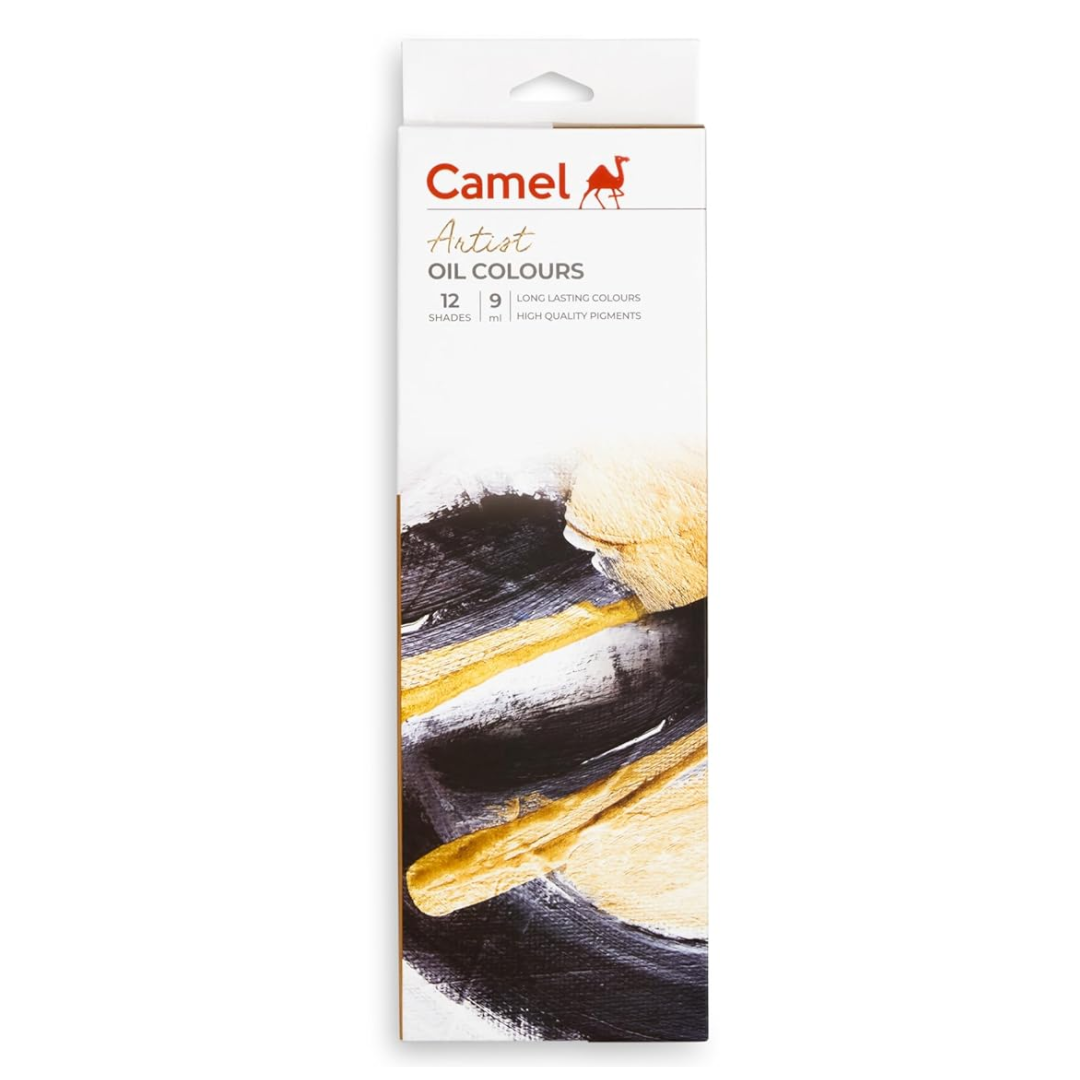 Camel Artist Oil Color 9ml - 12 Shades Box