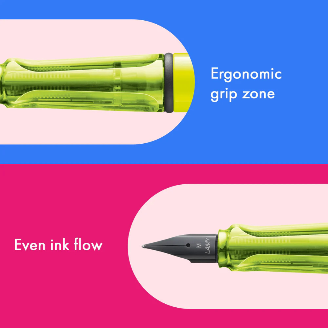 Lamy Safari Neon Yellow Fountain Pen