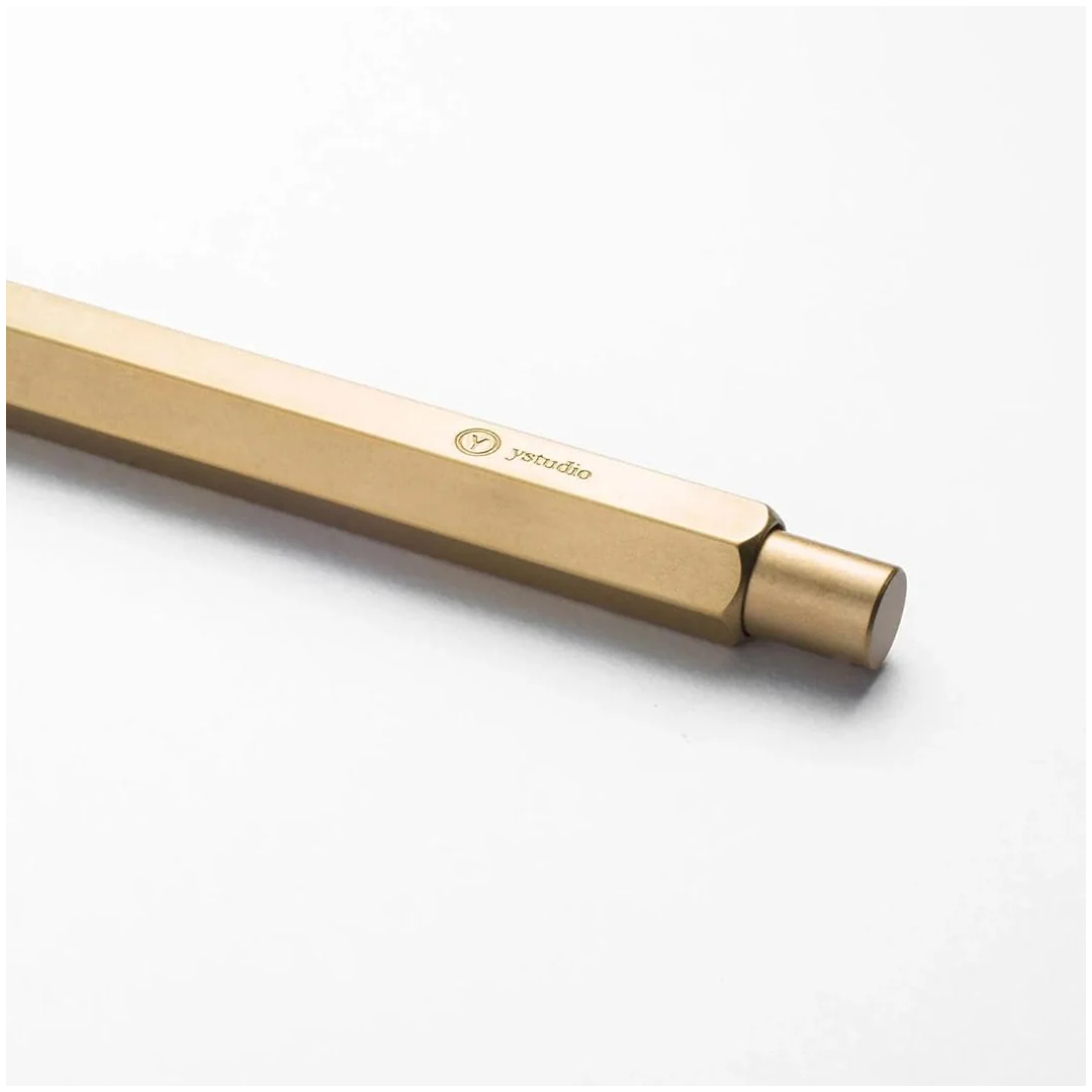 Ystudio Classic Revolve Brass 2.0mm Mechanical Pencil