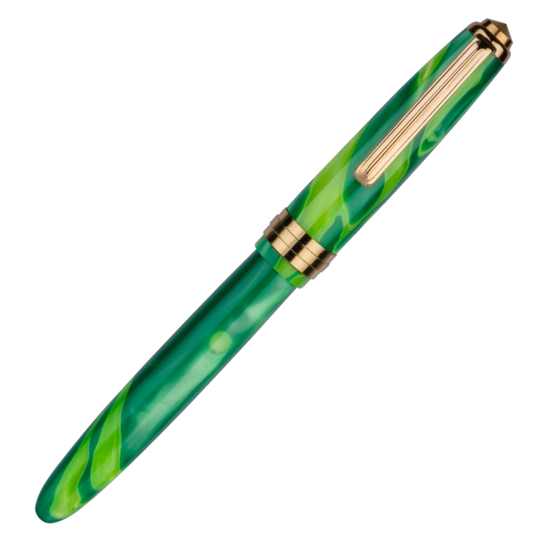 Click Falcon Acrylic GT Fountain Pen Green