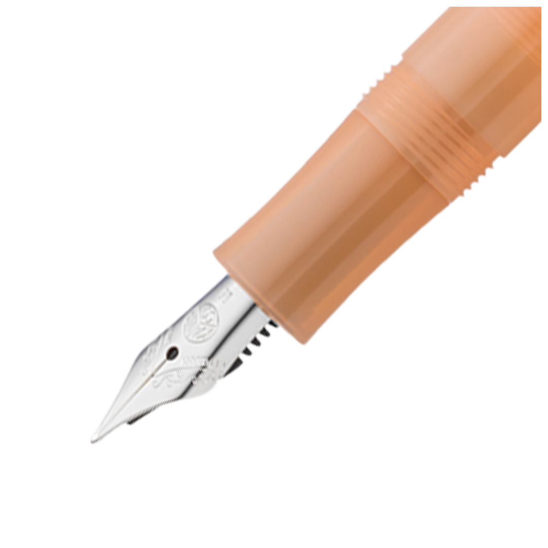 Kaweco Frosted Sport Soft Mandarine Fountain Pen (With Clip)