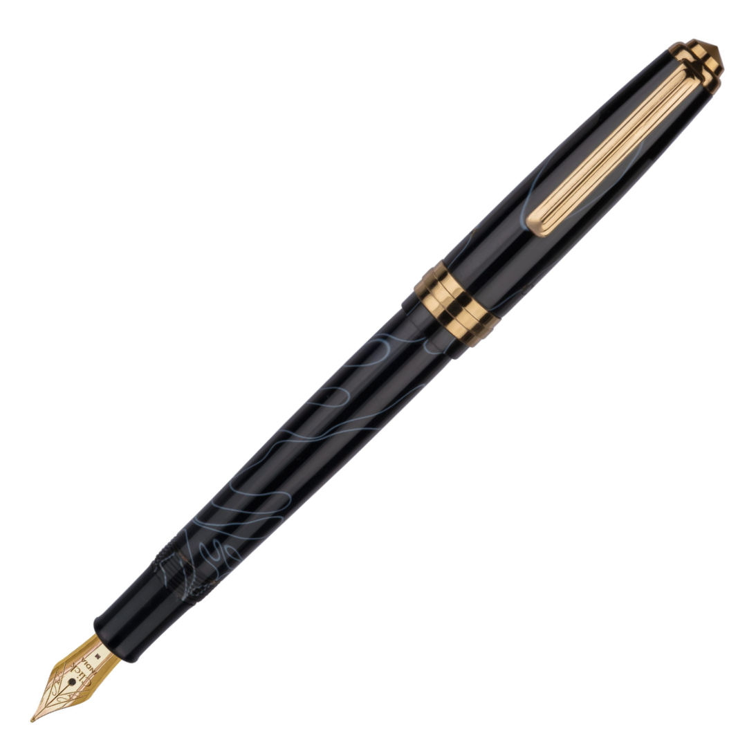 Click Falcon Acrylic GT Fountain Pen Black