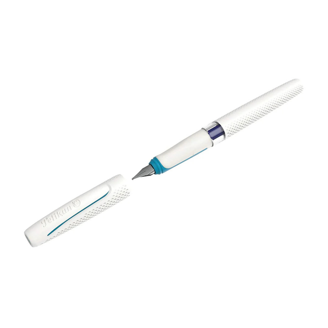 Pelikan ILO White Fountain Pen - Medium Nib