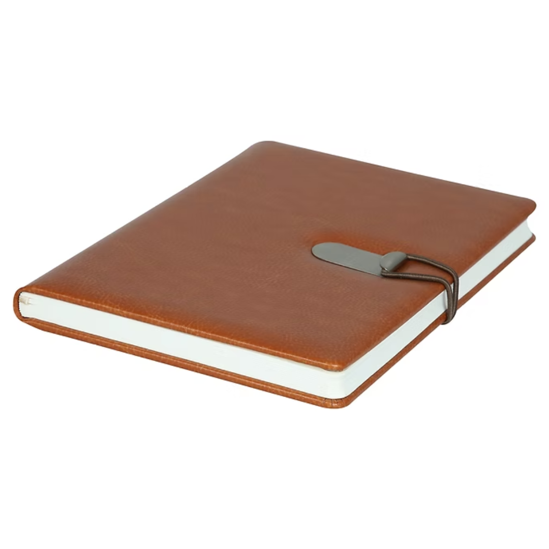 Executive Loop Journal A5 Tan