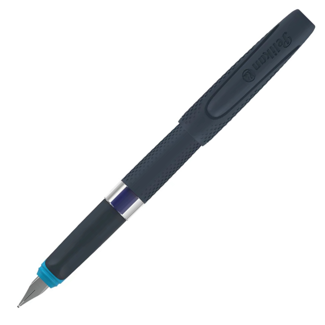 Pelikan ILO Black Fountain Pen - Medium Nib