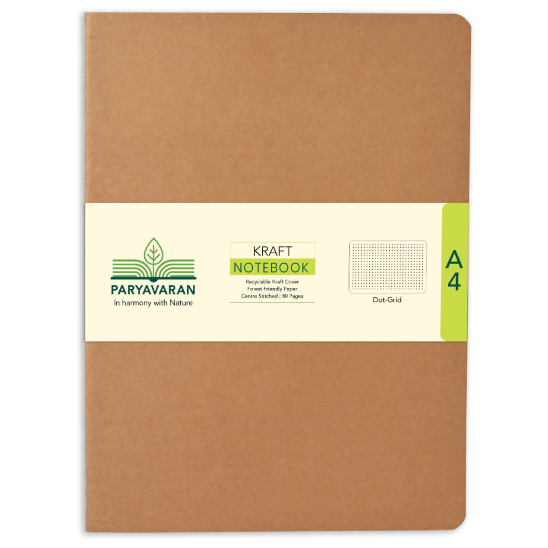 Scholar Dot Grid Notebook A4