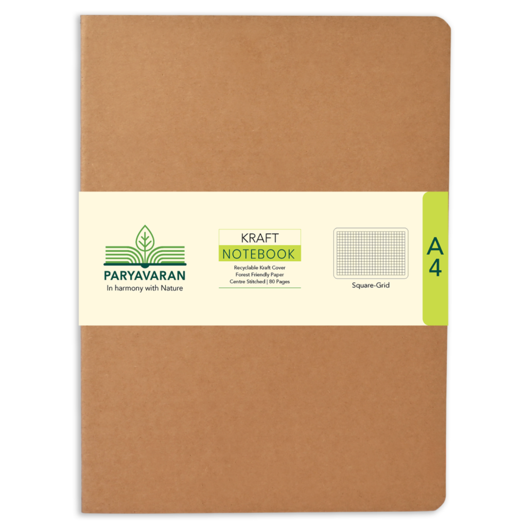 Scholar Square Grid Notebook A4