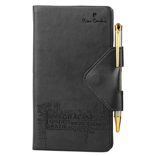 Pierre Cardin Thank You Pen & Diary Gift Set (Black)