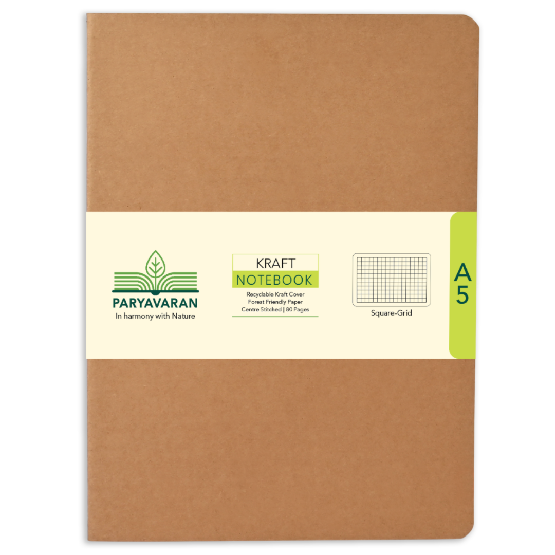 Scholar Square Grid Notebook A5