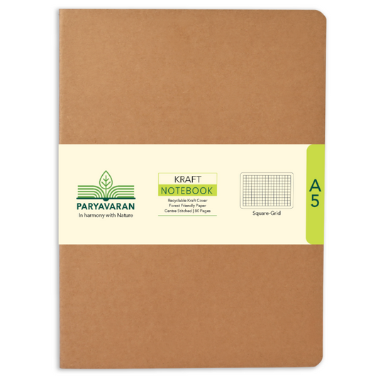 Scholar Square Grid Notebook A5