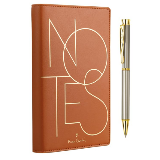 Pierre Cardin Notes Pen & Diary Gift Set (Brown)