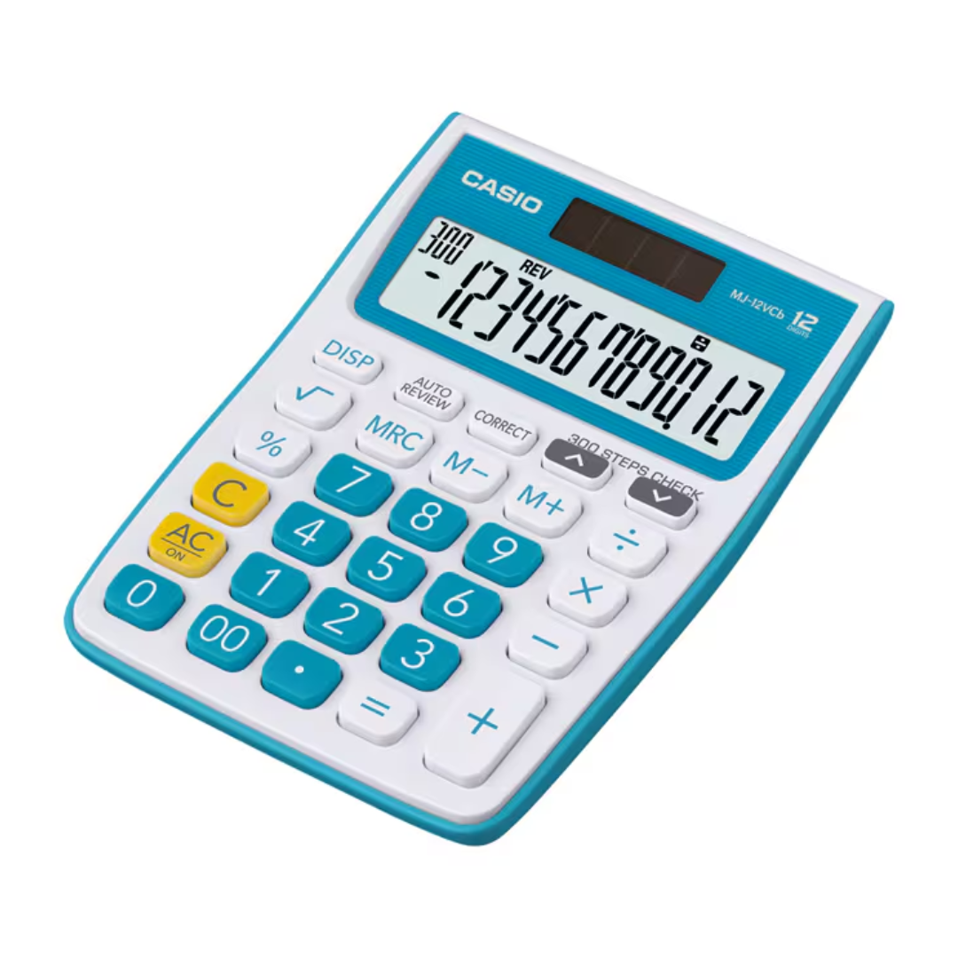 Casio Calculator MJ-12VCb-BU