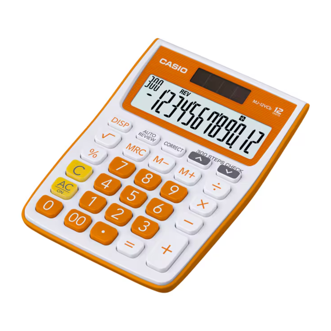 Casio Calculator MJ-12VCb-RG
