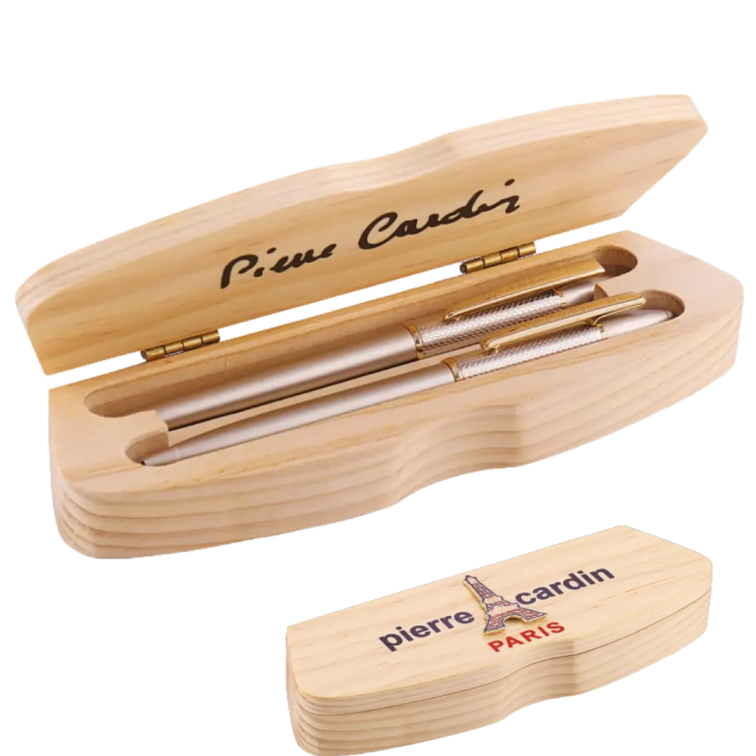Pierre Cardin Eiffel Tower Gift Set (Ball Pen + Roller Pen)