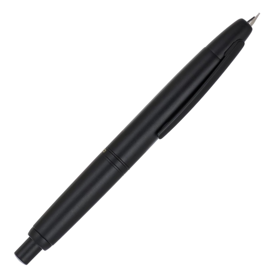 Jinhao Capless Clicking Fountain Pen Matt Black (With Ink Bottle)