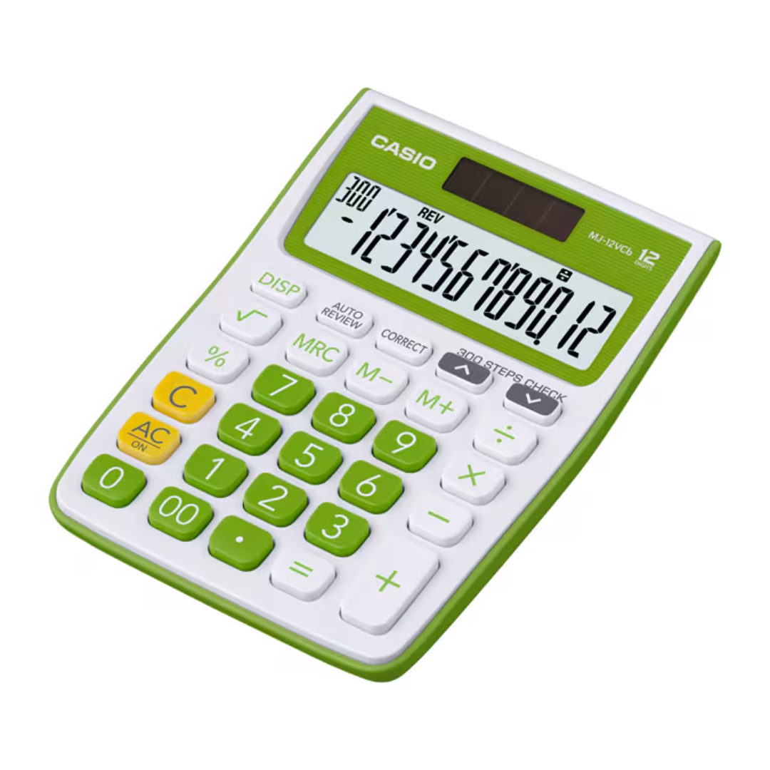 Casio Calculator MJ-12VCb-GN