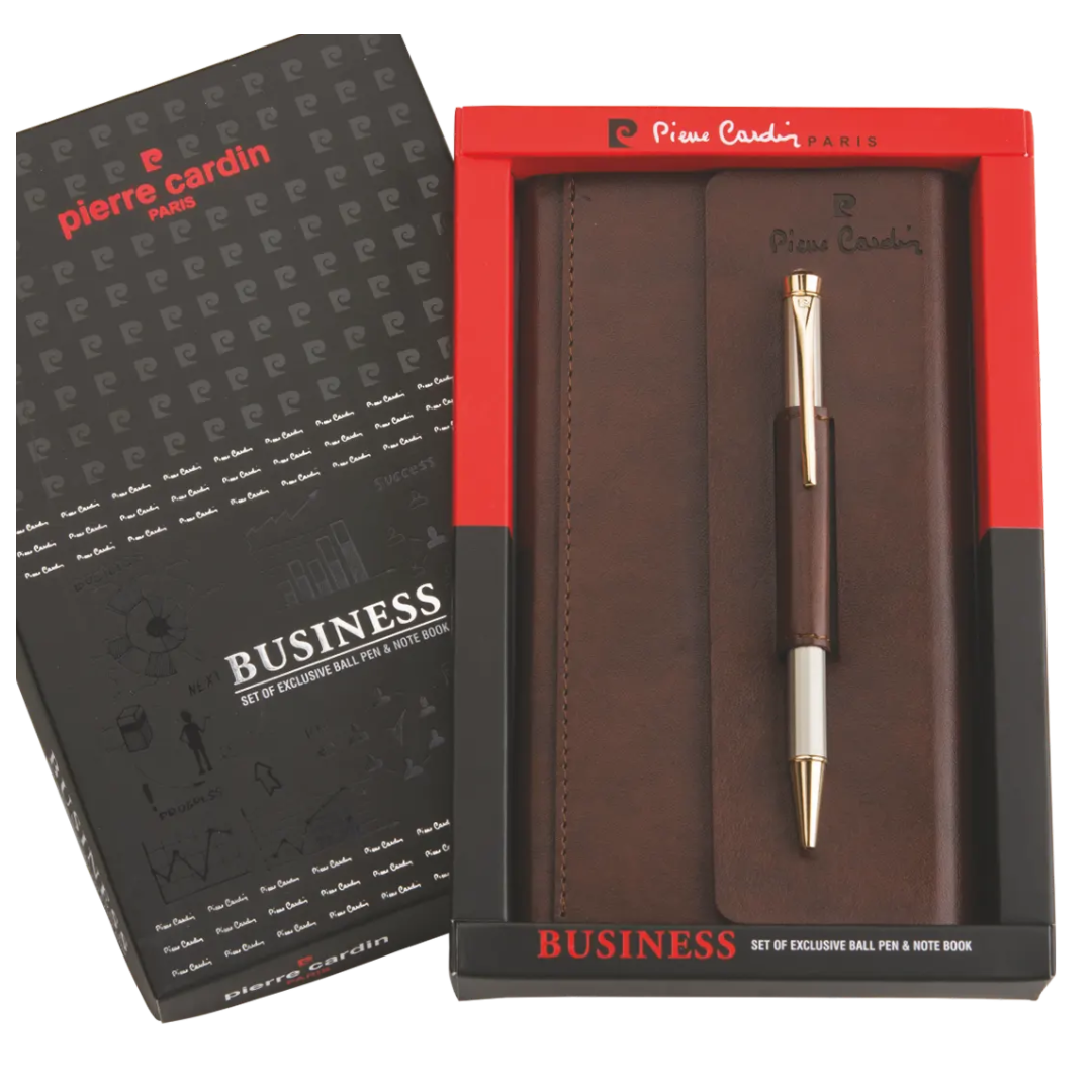 Pierre Cardin Business Pen & Diary Gift Set (Brown)