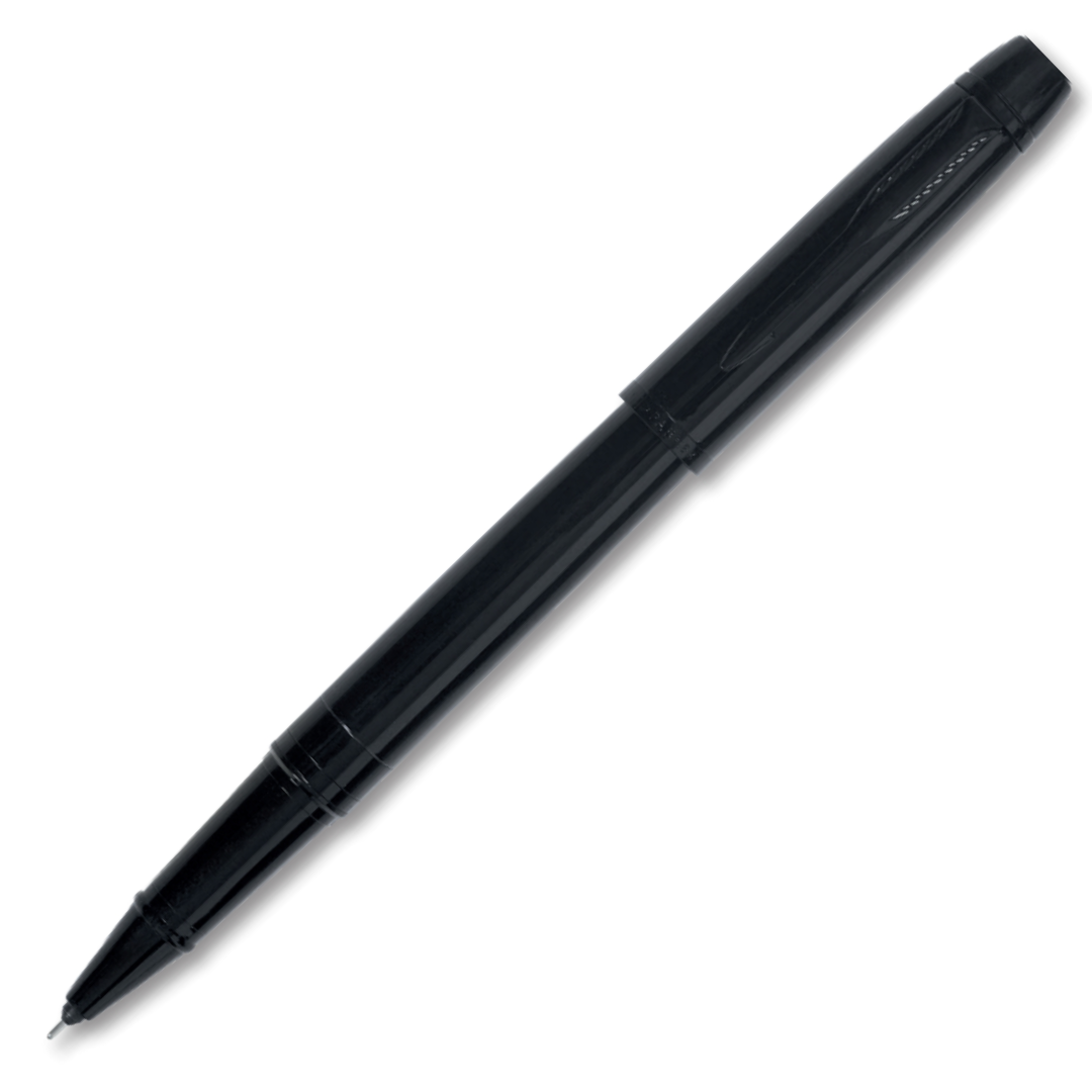 Parker Odyssey Matt Black - Black Trim Roller Pen