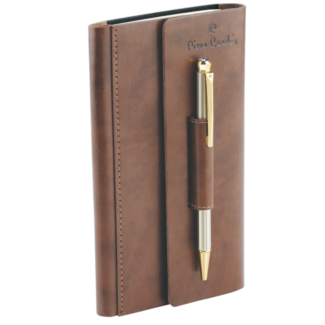 Pierre Cardin Business Pen & Diary Gift Set (Brown)