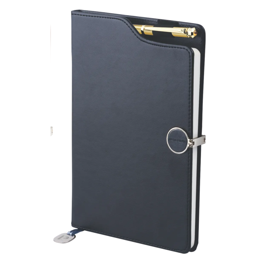 Pierre Cardin Elite Pen & Diary Gift Set (Black)
