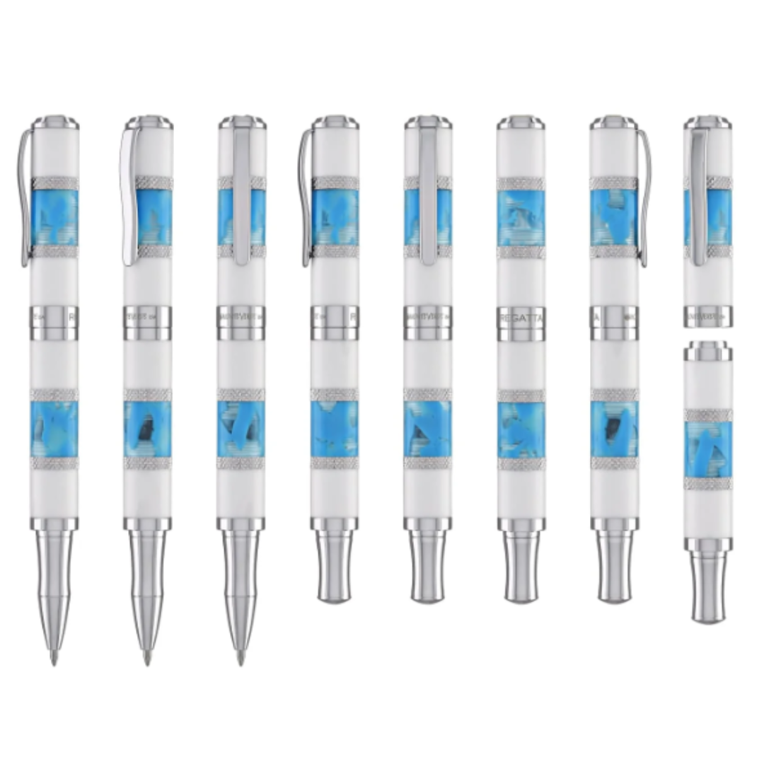 Monteverde Regatta Sport Roller Pen - Santorini Blue