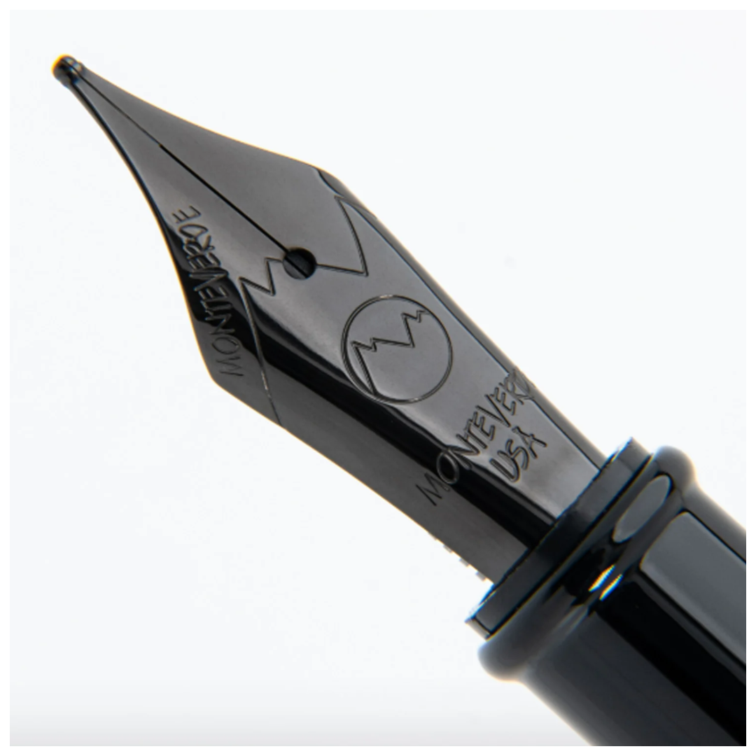 Monteverde Invincia Fountain Pen - Stealth Black