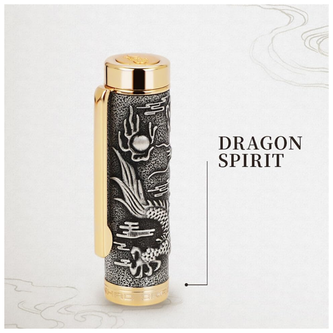 Jinhao Dragon Spirit Fountain Pen (With Ink Bottle)