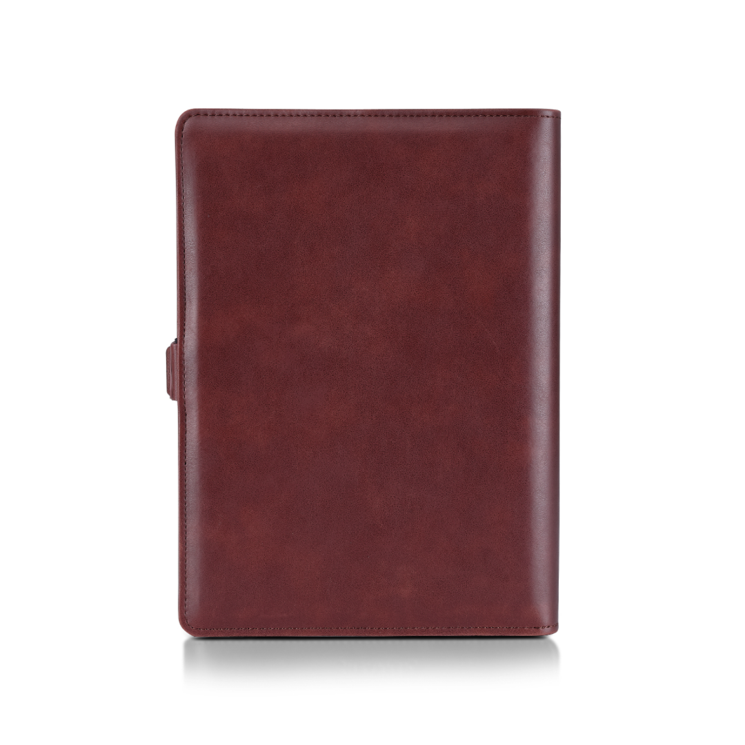 Sheaffer Superbook 1200mAh Powerbank Organizer - Brown (with pendrive)